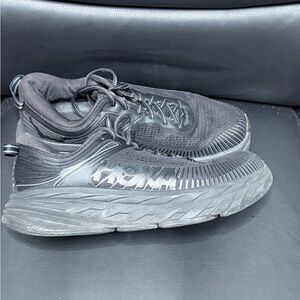 Hoka One One Black Bondi 8 Sneakers